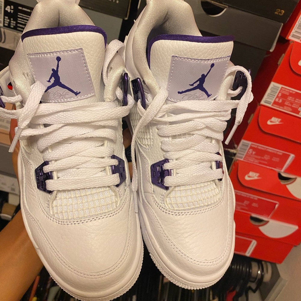 Metallic Purple IV - Air Jordan 4 Retro (GS)